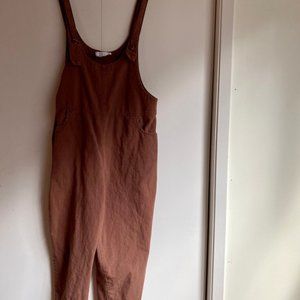 Oak & Fort cotton overalls